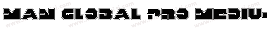 Man Global Pro Mediu字体转换